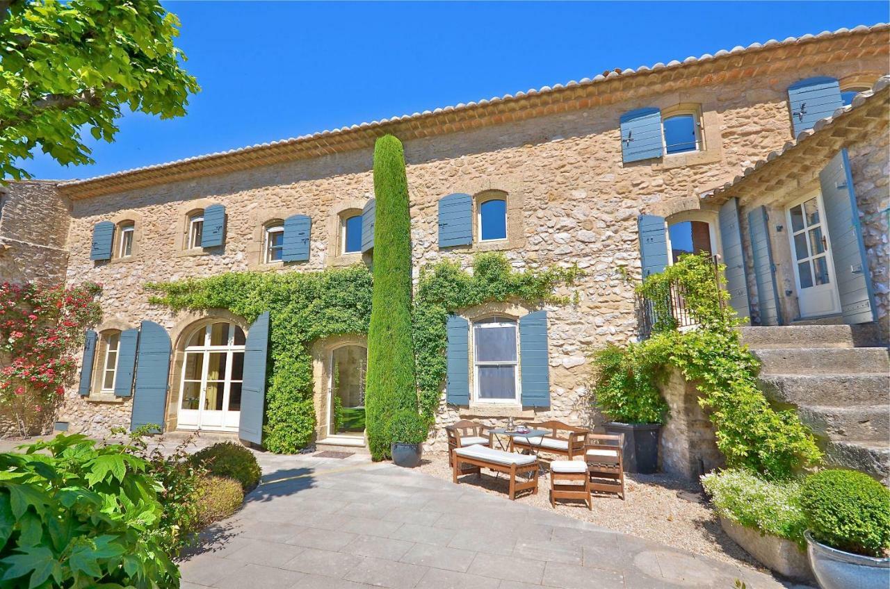 Villa Ferme St Roch Robion en Luberon Exterior foto