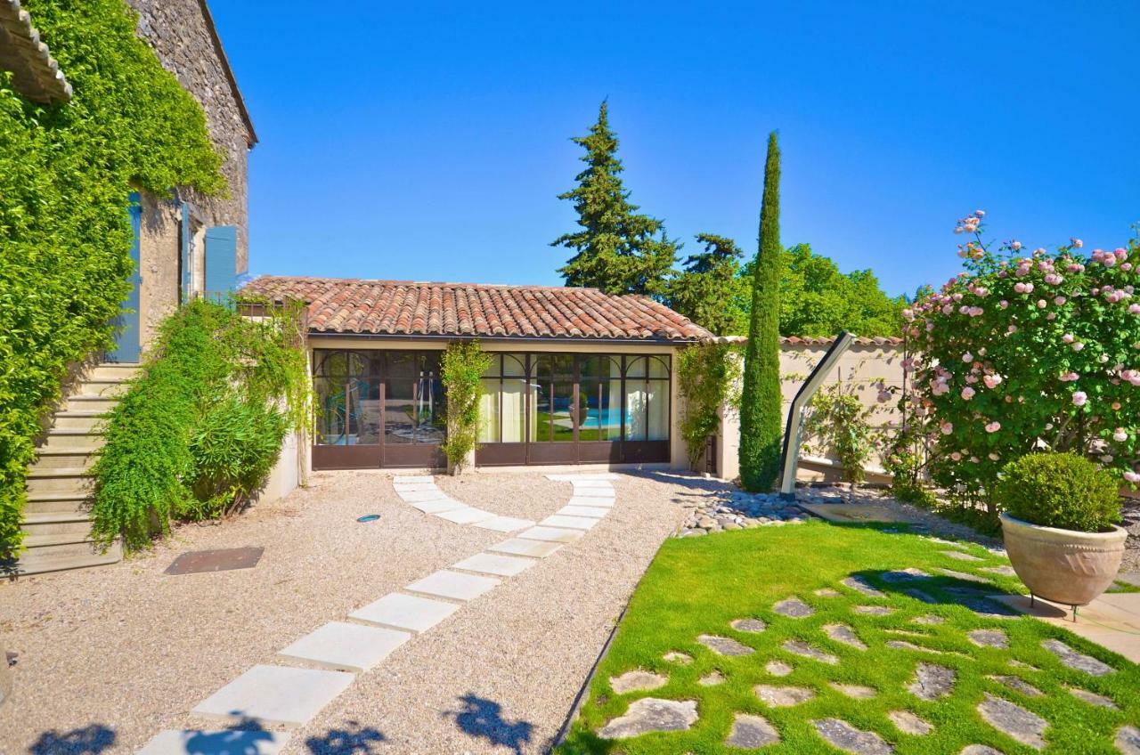 Villa Ferme St Roch Robion en Luberon Exterior foto